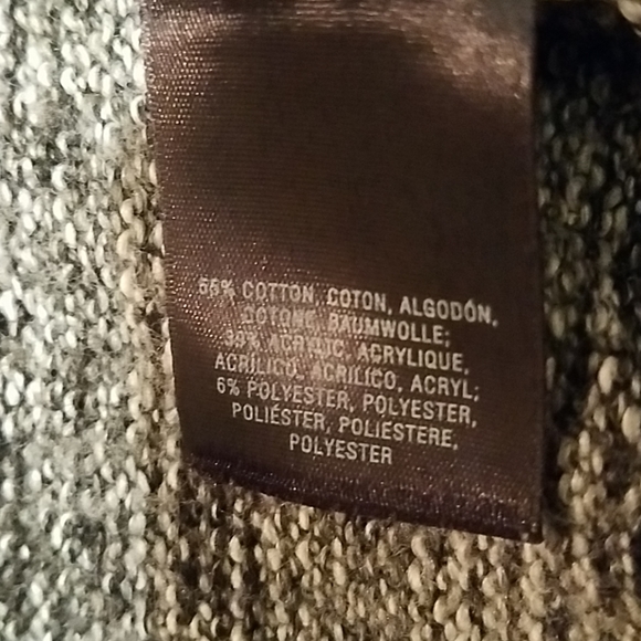 Anthropologie Spacedye gray Cowl Tunic sweater Field Flower size XS oversized - Picture 6 of 8